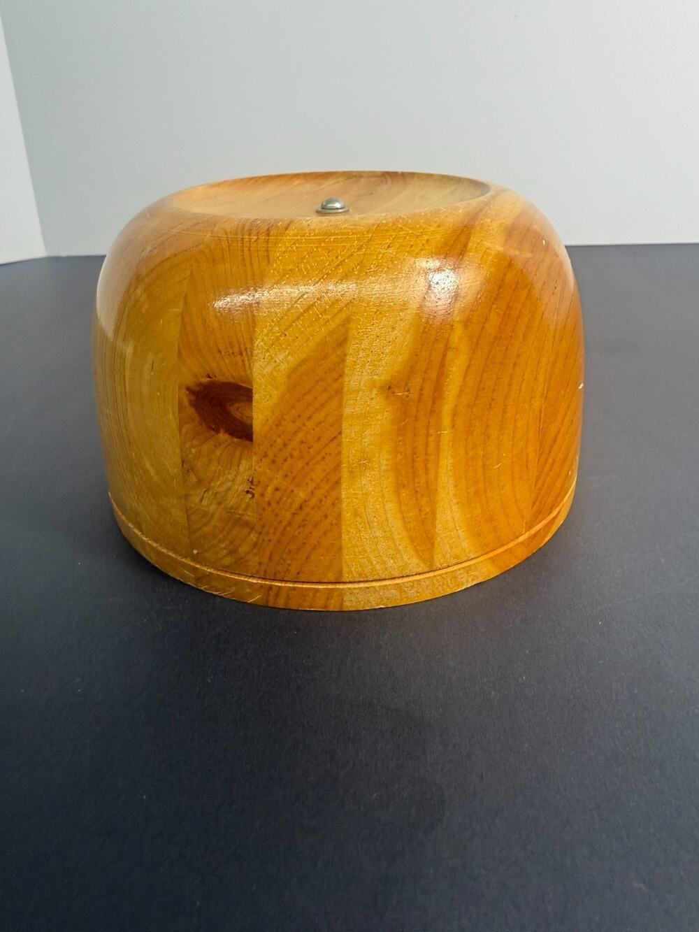 Solid Wood Round Basket Weaving Mold Nantucket Form 6"